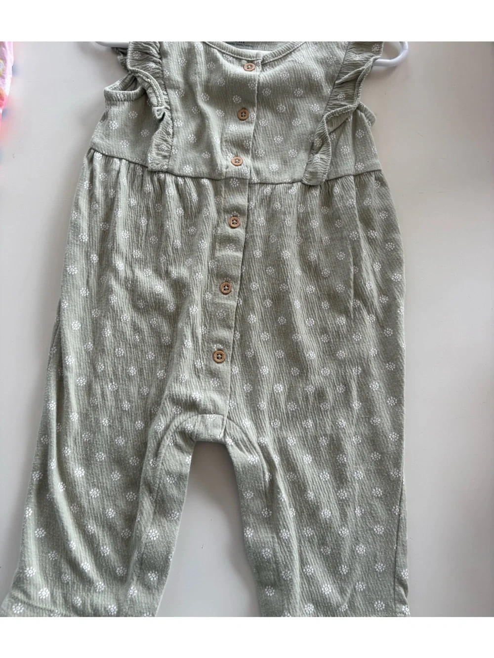 Carter’s Summer Bundle for Girls-2 Playsuits /1 Romper with matching Sunhat